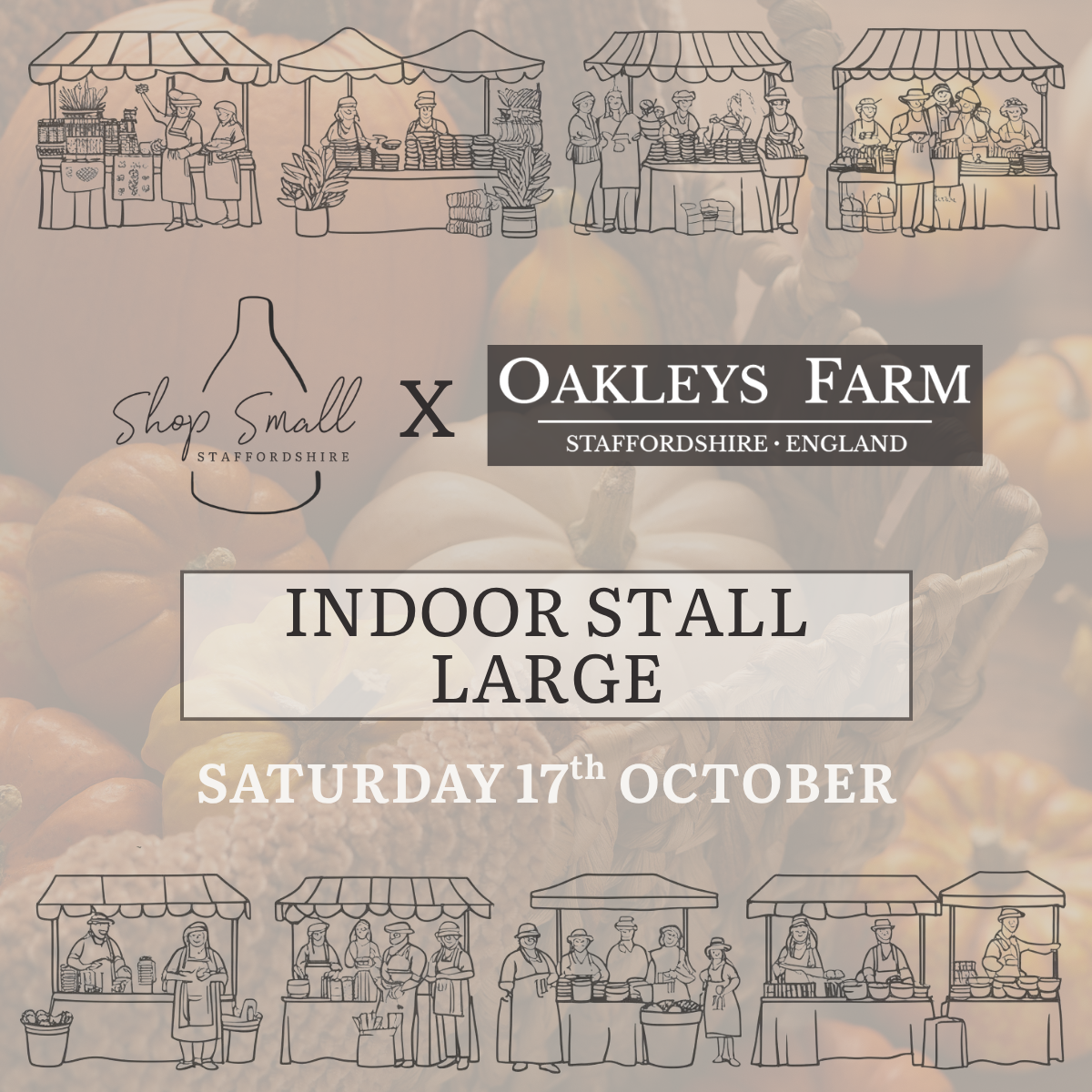 17th Oct - Autumn 2026 LARGE STALL