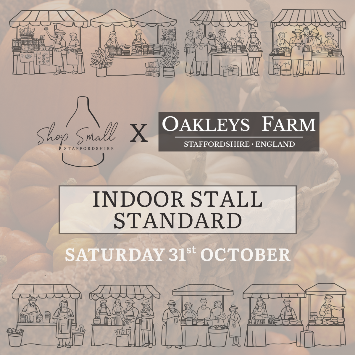31st Oct - Autumn 2026 STANDARD STALL